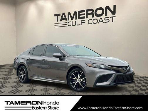 Predawn Gray Mica 2021 Toyota Camry SE