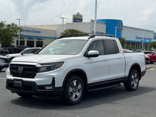 Platinum White Pearl 2026 Honda Ridgeline RTL