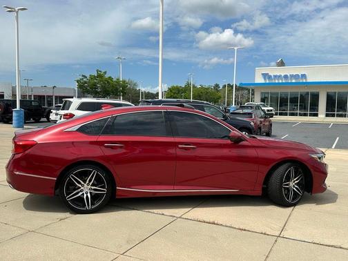 Radiant Red Metallic 2021 Honda Accord Touring 2.0T