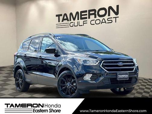 Black Metallic 2019 Ford Escape SE
