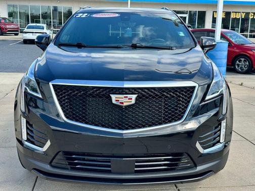 Stellar Black Metallic 2022 Cadillac XT5 Sport