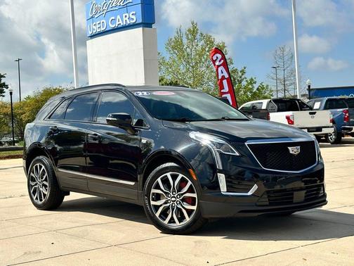 Stellar Black Metallic 2022 Cadillac XT5 Sport