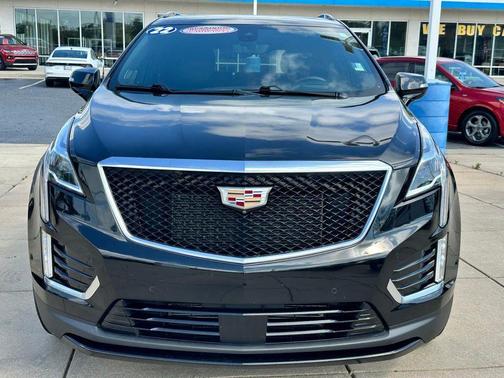 Stellar Black Metallic 2022 Cadillac XT5 Sport