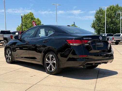 Super Black 2023 Nissan Sentra SV