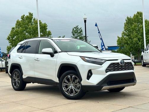 Wind Chill Pearl 2024 Toyota RAV4 Hybrid Limited
