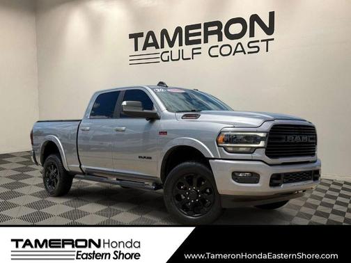 Billet Silver Metallic Clearcoat 2020 RAM 2500 Laramie Crew Cab 4x4 6'4' Box
