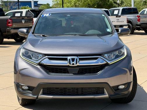 Gray 2018 Honda CR-V EX-L
