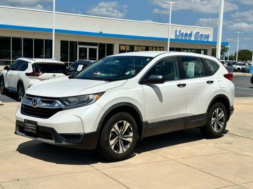 Platinum White Pearl 2019 Honda CR-V LX