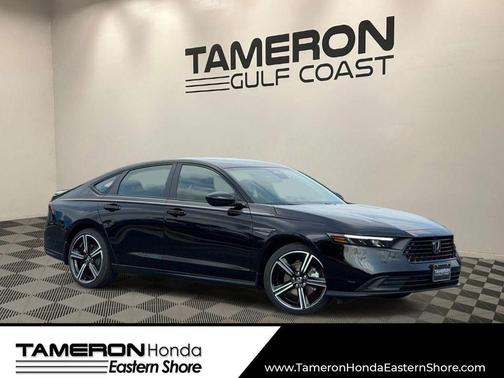 Crystal Black Pearl 2026 Honda Accord Hybrid Sport