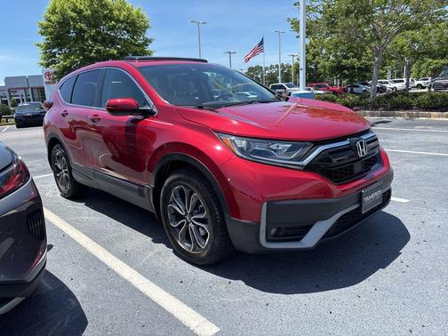 Radiant Red Metallic 2021 Honda CR-V 2WD EX-L