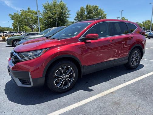 Radiant Red Metallic 2021 Honda CR-V 2WD EX-L