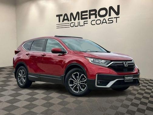 Radiant Red Metallic 2021 Honda CR-V 2WD EX-L