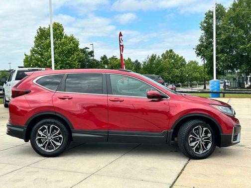 Radiant Red Metallic 2021 Honda CR-V 2WD EX-L