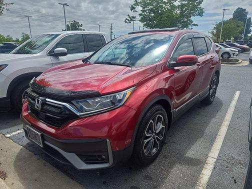 Radiant Red Metallic 2021 Honda CR-V 2WD EX