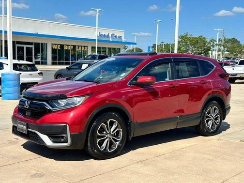 Radiant Red Metallic 2021 Honda CR-V 2WD EX
