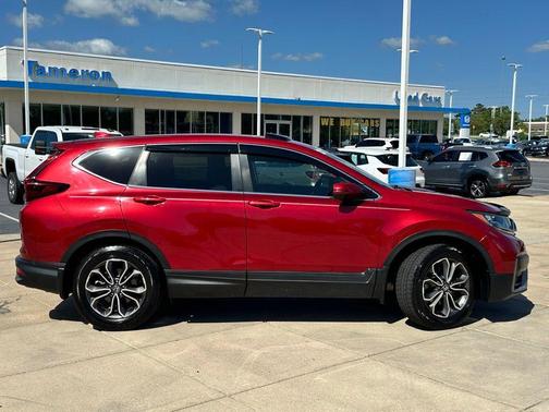 Radiant Red Metallic 2021 Honda CR-V 2WD EX