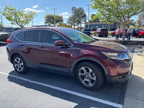 Basque Red Pearl II 2018 Honda CR-V EX-L