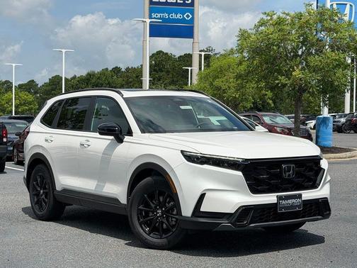 Platinum White Pearl 2026 Honda CR-V Hybrid Sport FWD