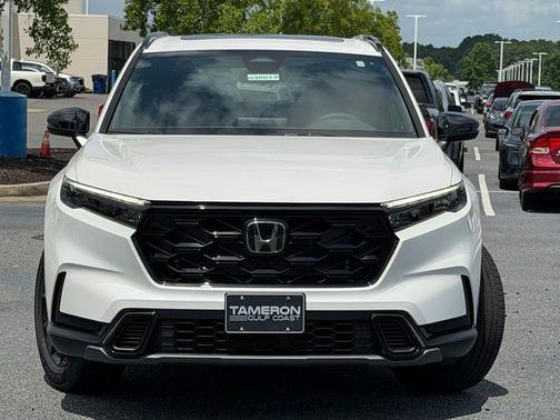 Platinum White Pearl 2026 Honda CR-V Hybrid Sport FWD