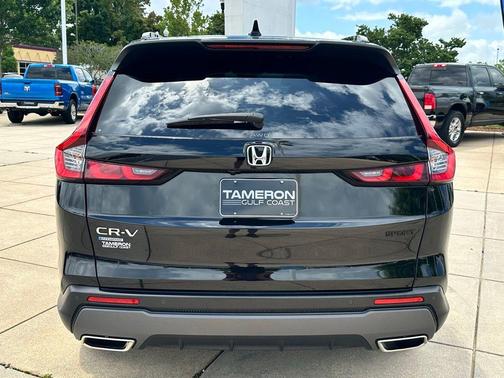 Crystal Black Pearl 2025 Honda CR-V Hybrid Sport AWD