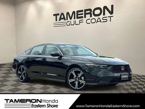 Crystal Black Pearl 2025 Honda Accord Hybrid Sport