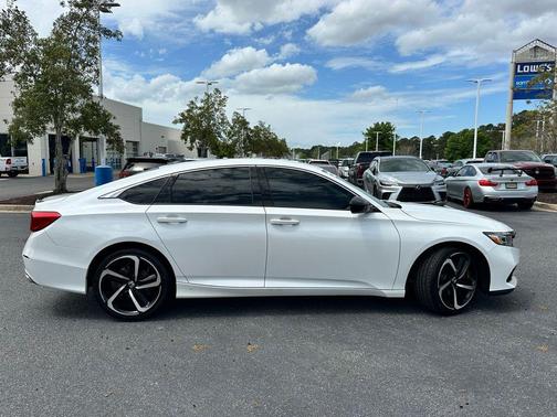 Platinum White Pearl 2022 Honda Accord Sport SE 1.5T