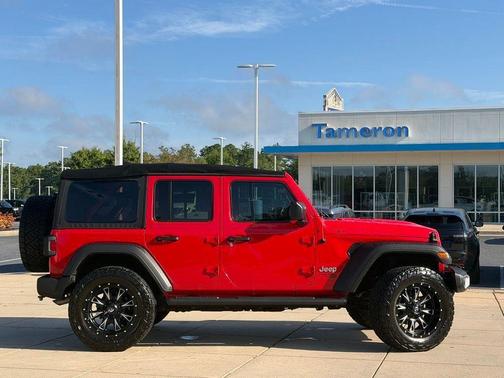 Firecracker Red Clearcoat 2018 Jeep Wrangler Unlimited Sport