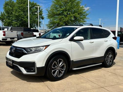 Platinum White Pearl 2021 Honda CR-V 2WD EX-L