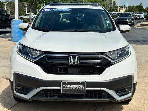 Platinum White Pearl 2021 Honda CR-V 2WD EX-L