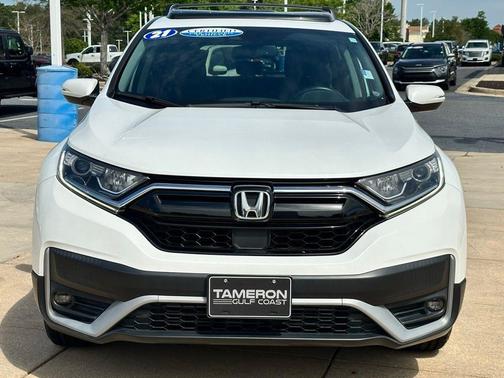 Platinum White Pearl 2021 Honda CR-V 2WD EX-L