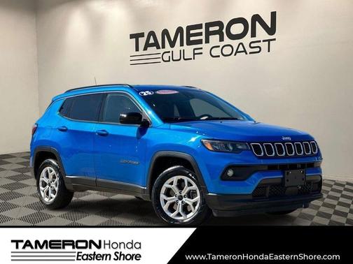 Hydro Blue Pearlcoat 2025 Jeep Compass Latitude