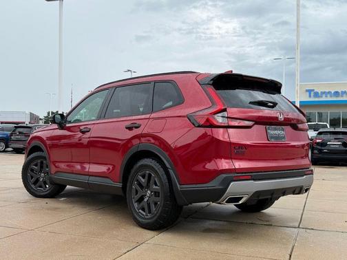 Radiant Red Metallic 2026 Honda CR-V Hybrid TrailSport AWD