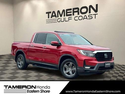 Radiant Red Metallic II 2023 Honda Ridgeline RTL-E