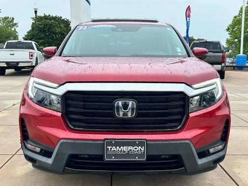 Radiant Red Metallic II 2023 Honda Ridgeline RTL-E