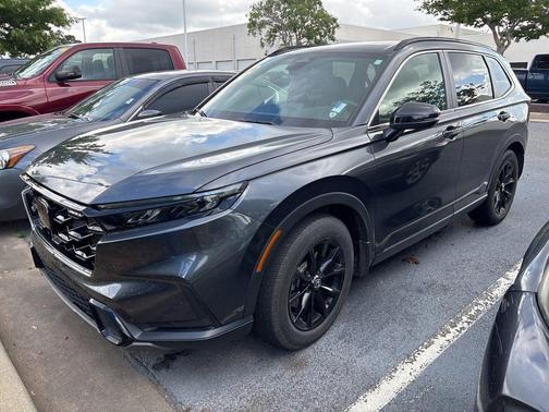 Meteorite Gray Metallic 2024 Honda CR-V Hybrid Sport FWD
