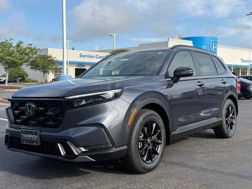Meteorite Gray Metallic 2024 Honda CR-V Hybrid Sport FWD
