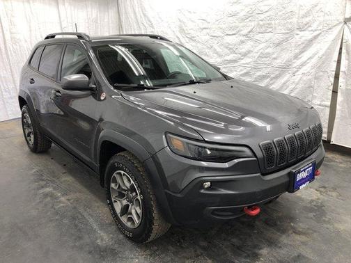 Granite Crystal Clearcoat Metallic 2021 Jeep Cherokee Trailhawk