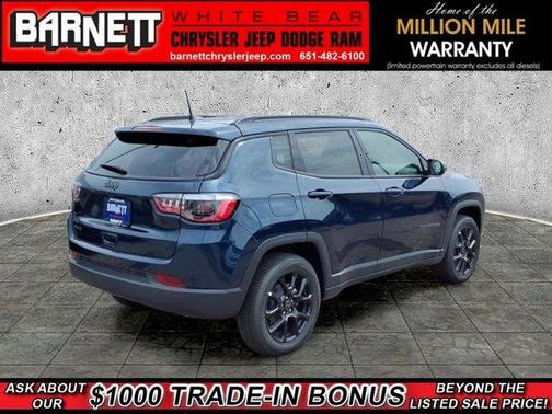 Fathom Blue Pearlcoat 2026 Jeep Compass Latitude