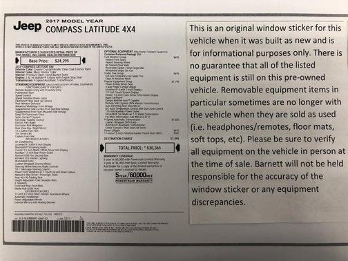 2017 Jeep Compass Latitude