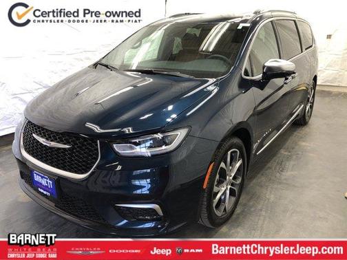 Fathom Blue Pearlcoat 2024 Chrysler Pacifica Pinnacle