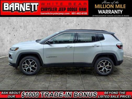 Silver Zynith 2026 Jeep Compass Limited