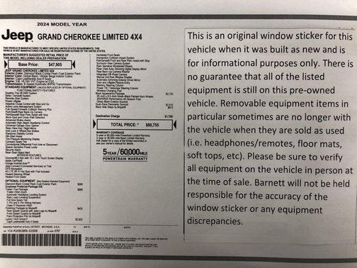2024 Jeep Grand Cherokee Limited