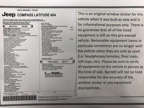 2023 Jeep Compass Latitude