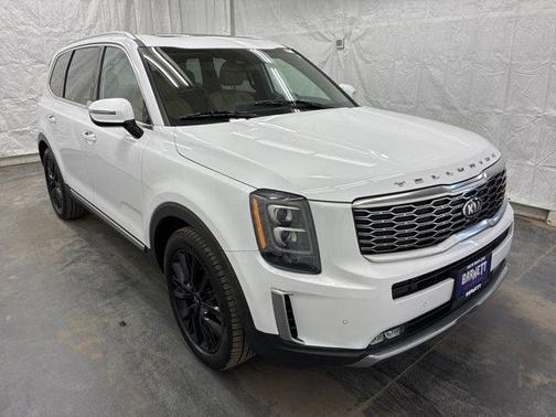 Glacial White Pearl 2021 Kia Telluride SX