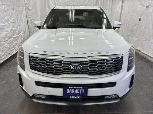 Glacial White Pearl 2021 Kia Telluride SX
