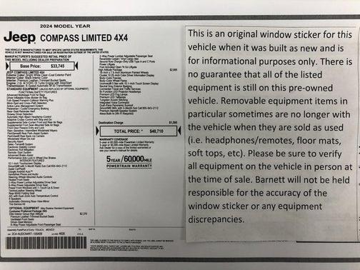 2024 Jeep Compass Limited