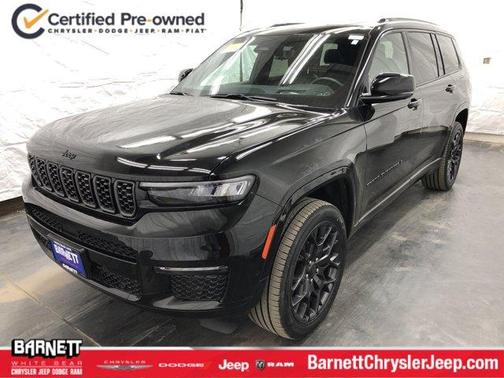 Diamond Black 2024 Jeep Grand Cherokee L Summit