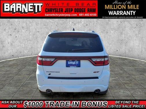 White Knuckle Clearcoat 2026 Dodge Durango GT