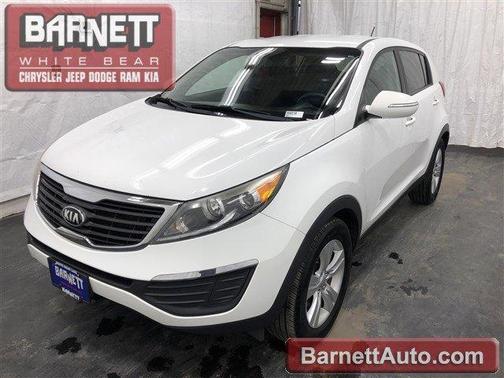 Clear White 2013 Kia Sportage LX