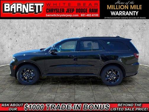 DB Black Clearcoat 2026 Dodge Durango GT